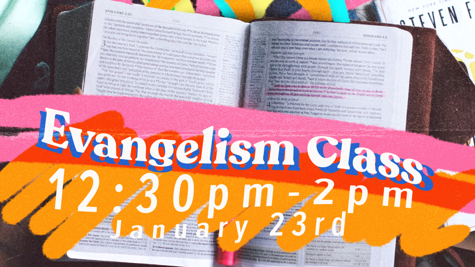evangelism class graphic