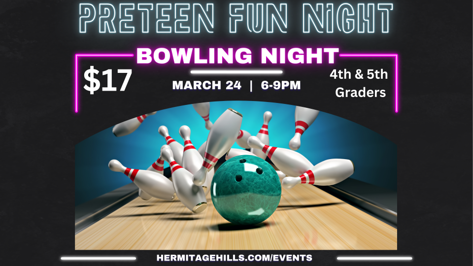 preteen bowling night march 2023