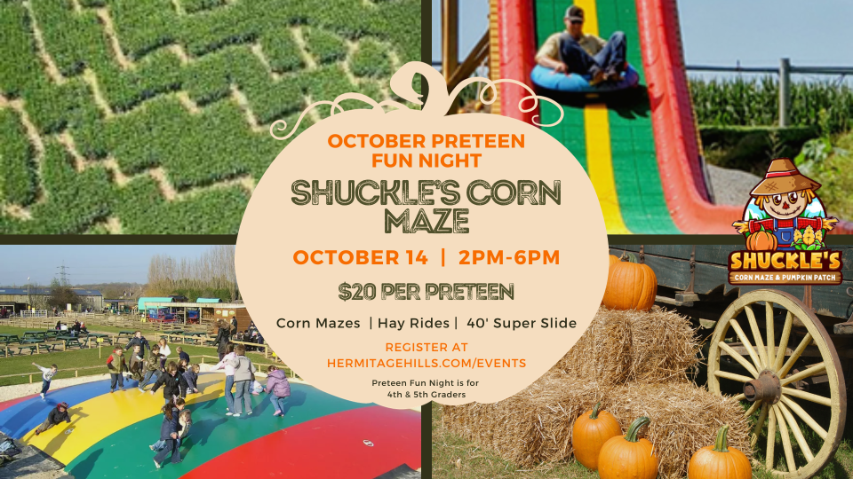 preteen fun night 2023 shuckles corn maze 1