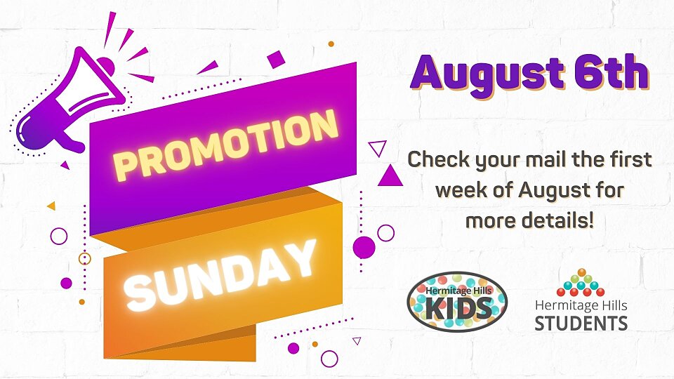 promotion sunday slide